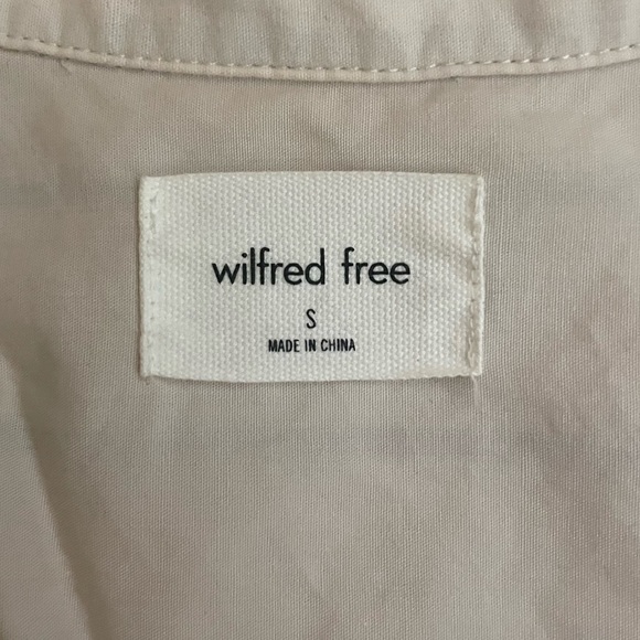 Wilfred cream stripped button down shirt - Picture 4 of 4